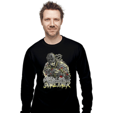 Load image into Gallery viewer, Shirts Long Sleeve Shirts, Unisex / Small / Black Snake Eater
