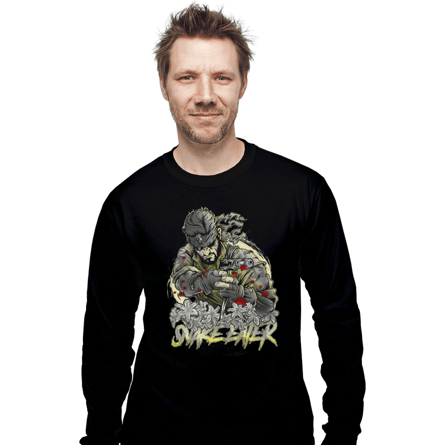 Shirts Long Sleeve Shirts, Unisex / Small / Black Snake Eater