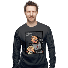 Load image into Gallery viewer, Shirts Long Sleeve Shirts, Unisex / Small / Charcoal Omega And Wrecker
