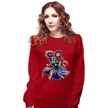 Load image into Gallery viewer, Last_Chance_Shirts Long Sleeve Shirts, Unisex / Small / Red Full Armor Hunter
