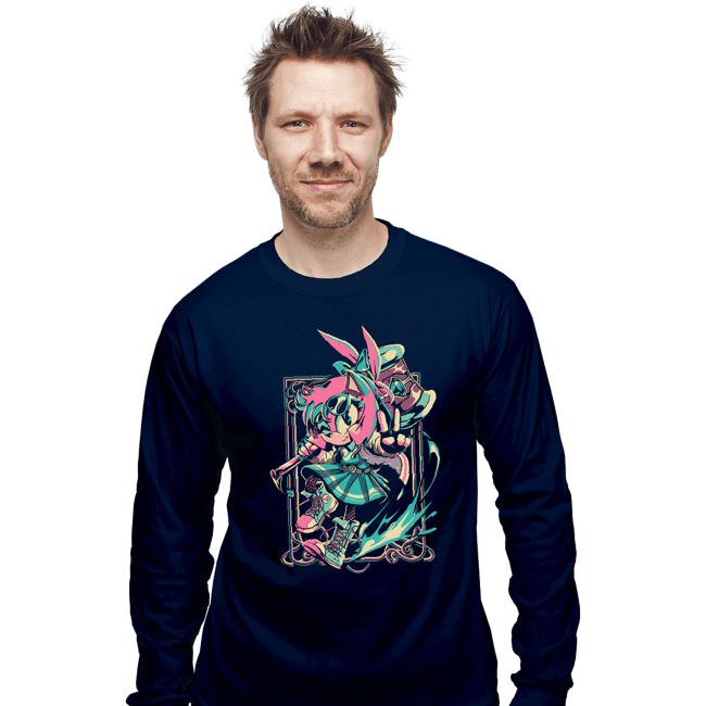 Daily_Deal_Shirts Long Sleeve Shirts, Unisex / Small / Navy The Star!