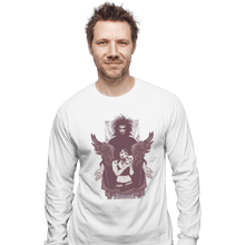 Load image into Gallery viewer, Shirts Long Sleeve Shirts, Unisex / Small / White Death And Sandman

