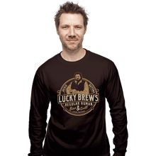 Load image into Gallery viewer, Secret_Shirts Long Sleeve Shirts, Unisex / Small / Dark Chocolate Lucky Brews
