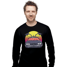 Load image into Gallery viewer, Shirts Long Sleeve Shirts, Unisex / Small / Black Outatime In The 80s
