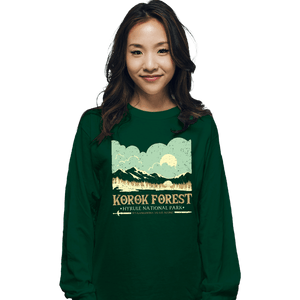 Daily_Deal_Shirts Long Sleeve Shirts, Unisex / Small / Forest Legendary Forest
