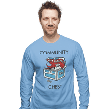 Load image into Gallery viewer, Shirts Long Sleeve Shirts, Unisex / Small / Powder Blue Mimicopoly
