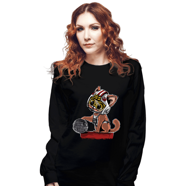 Daily_Deal_Shirts Long Sleeve Shirts, Unisex / Small / Black Destroying The Death Star