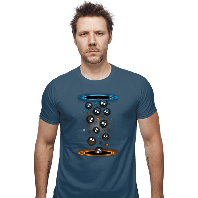 Shirts Fitted Shirts, Mens / Small / Indigo Blue Soot Portals