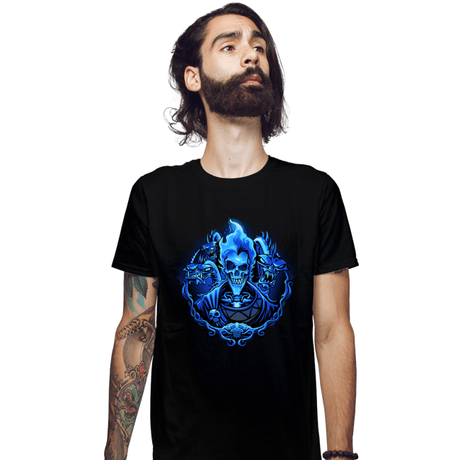 Daily_Deal_Shirts Fitted Shirts, Mens / Small / Black Underworld Unearthed