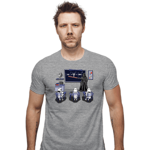 Last_Chance_Shirts Fitted Shirts, Mens / Small / Sports Grey Math Wars