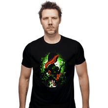 Load image into Gallery viewer, Shirts Fitted Shirts, Mens / Small / Black Poison Green
