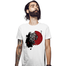 Load image into Gallery viewer, Shirts Fitted Shirts, Mens / Small / White Red Sun Guts
