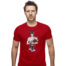 Load image into Gallery viewer, Shirts Fitted Shirts, Mens / Small / Red Pool Of Styx
