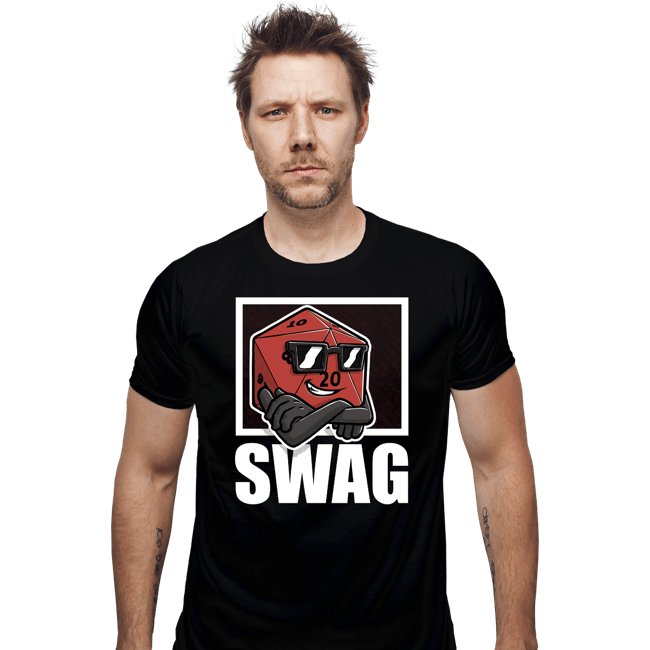 Secret_Shirts Fitted Shirts, Mens / Small / Black RPG Swag