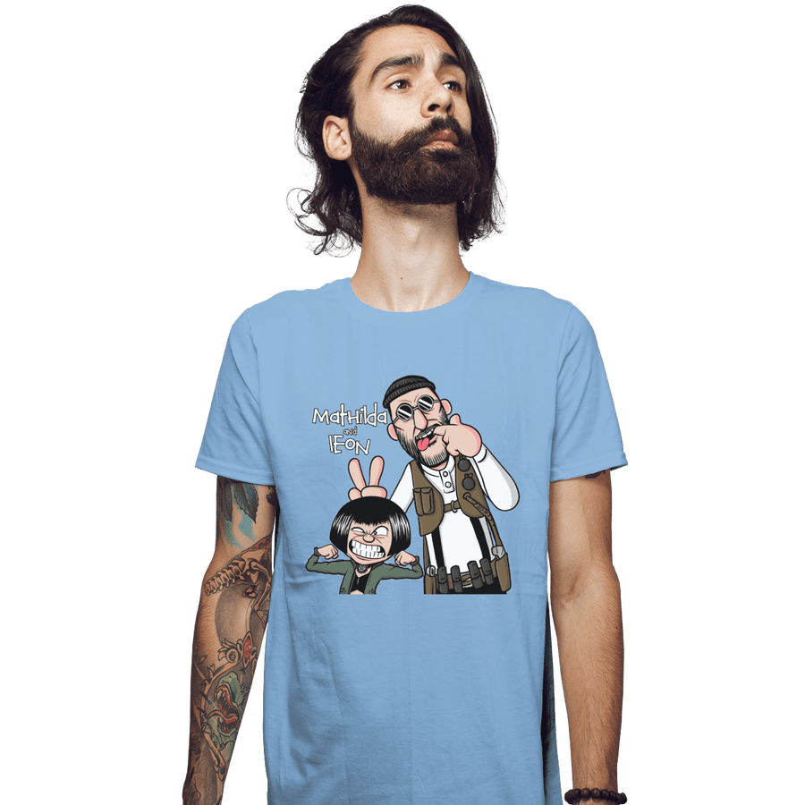 Shirts Fitted Shirts, Mens / Small / Powder Blue Mathilda & Leon