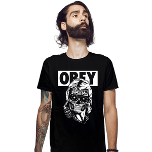 Shirts Fitted Shirts, Mens / Small / Black They Obey