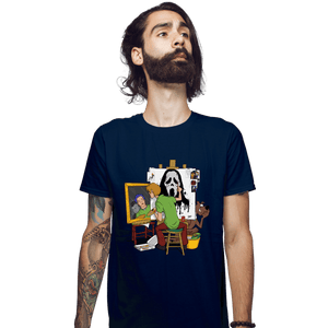 Secret_Shirts Fitted Shirts, Mens / Small / Navy The Killer Punk