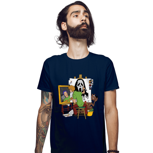 Secret_Shirts Fitted Shirts, Mens / Small / Navy The Killer Punk