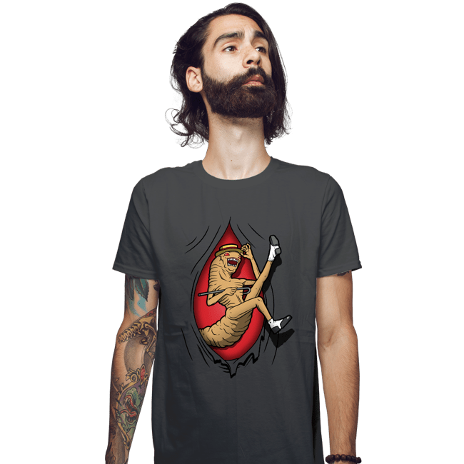 Shirts Fitted Shirts, Mens / Small / Charcoal Hello Ma Honey