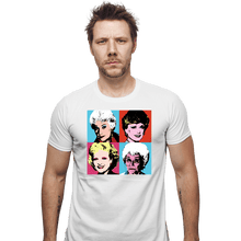 Load image into Gallery viewer, Secret_Shirts Fitted Shirts, Mens / Small / White Warhol Golden Girls
