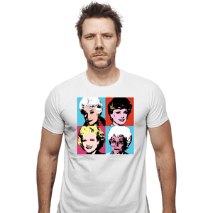 Secret_Shirts Fitted Shirts, Mens / Small / White Warhol Golden Girls