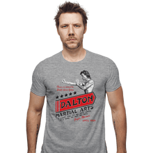 Load image into Gallery viewer, Secret_Shirts Fitted Shirts, Mens / Small / Sports Grey Dalton Martial Arts
