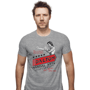 Secret_Shirts Fitted Shirts, Mens / Small / Sports Grey Dalton Martial Arts