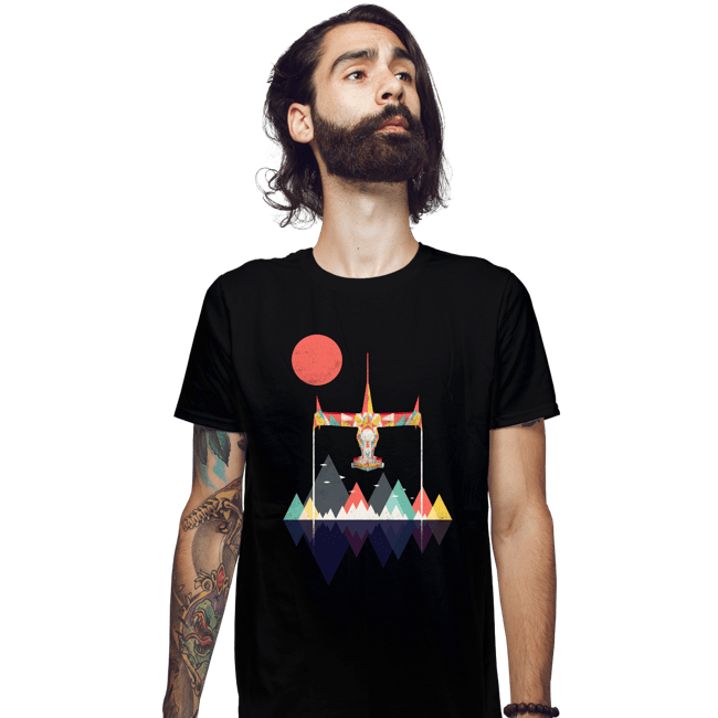Shirts Fitted Shirts, Mens / Small / Black See You Sunset