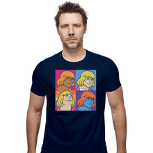 Load image into Gallery viewer, Shirts Fitted Shirts, Mens / Small / Navy Fabulous Secret
