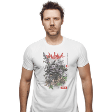 Load image into Gallery viewer, Shirts Fitted Shirts, Mens / Small / White Evangelion Ink
