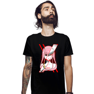 Shirts Fitted Shirts, Mens / Small / Black Franxx