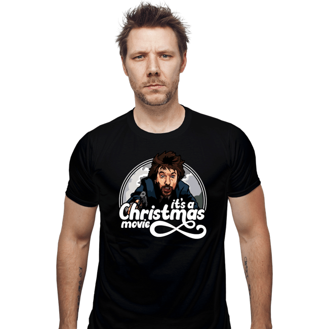 Daily_Deal_Shirts Fitted Shirts, Mens / Small / Black It's A Christmas Movie