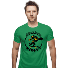 Load image into Gallery viewer, Secret_Shirts Fitted Shirts, Mens / Small / Irish Green Mikey&#39;s Delivery Service
