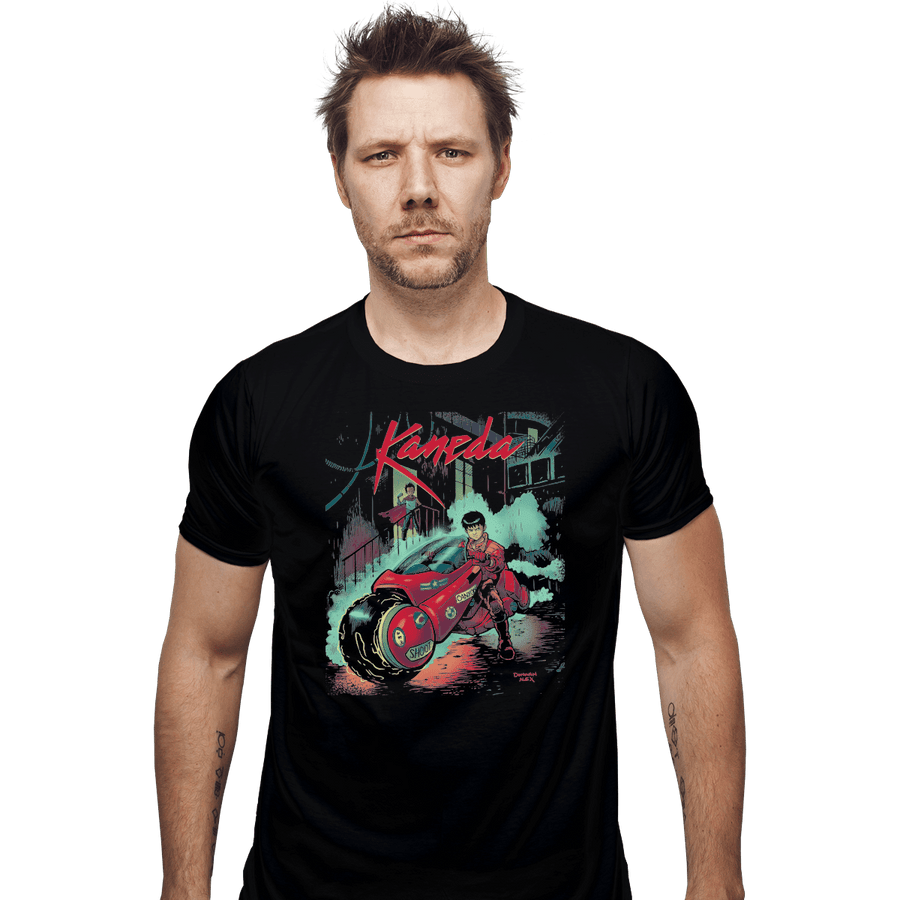 Shirts Fitted Shirts, Mens / Small / Black Neo-Tokyo Rain