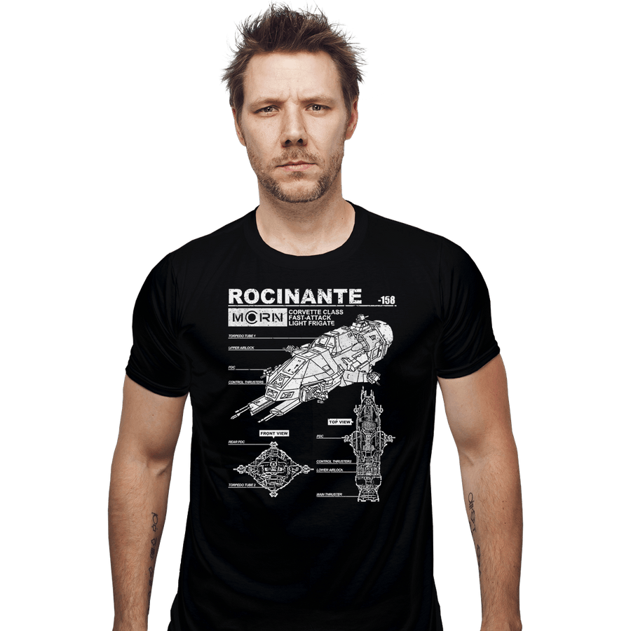 Shirts Fitted Shirts, Mens / Small / Black Rocinante Specs