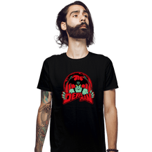 Load image into Gallery viewer, Shirts Fitted Shirts, Mens / Small / Black Devilman Mascot
