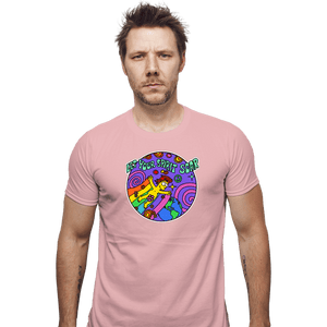 Shirts Fitted Shirts, Mens / Small / Pink Homer Hippy
