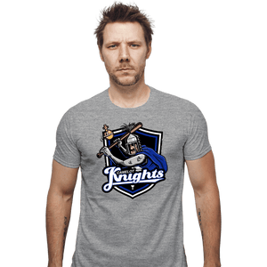Daily_Deal_Shirts Fitted Shirts, Mens / Small / Sports Grey Go Knights