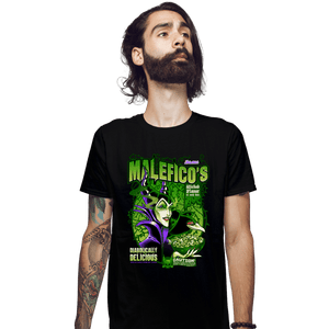 Shirts Fitted Shirts, Mens / Small / Black Maleficent Cereal