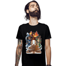 Load image into Gallery viewer, Secret_Shirts Fitted Shirts, Mens / Small / Black Avatar Team
