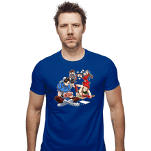 Load image into Gallery viewer, Secret_Shirts Fitted Shirts, Mens / Small / Royal Blue Showoffs
