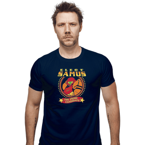 Shirts Fitted Shirts, Mens / Small / Navy Elect Samus - The Prime Candidate