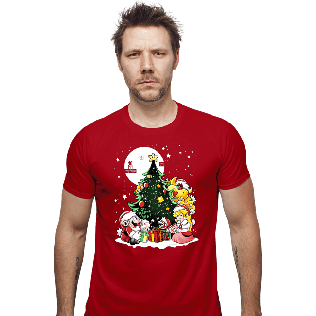 Secret_Shirts Fitted Shirts, Mens / Small / Red Super Christmas!