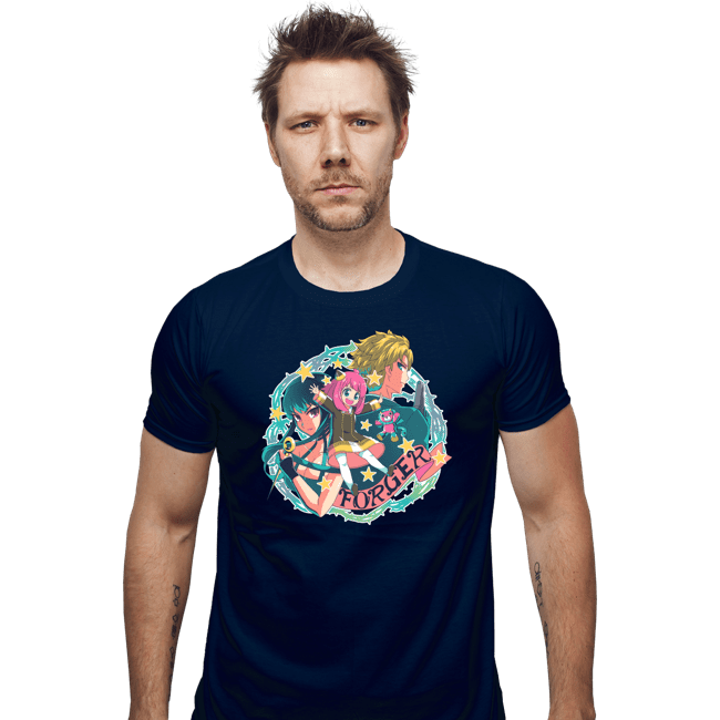 Secret_Shirts Fitted Shirts, Mens / Small / Navy Real Family