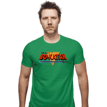 Load image into Gallery viewer, Secret_Shirts Fitted Shirts, Mens / Small / Irish Green Legend Of Bo-Katan
