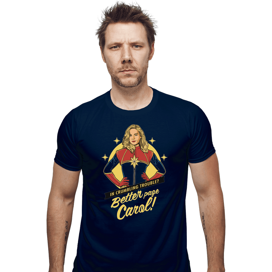 Shirts Fitted Shirts, Mens / Small / Navy Better Page Carol