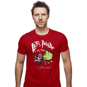 Shirts Fitted Shirts, Mens / Small / Red Zim Pilgrim