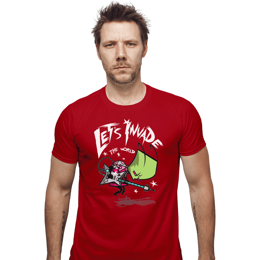 Shirts Fitted Shirts, Mens / Small / Red Zim Pilgrim