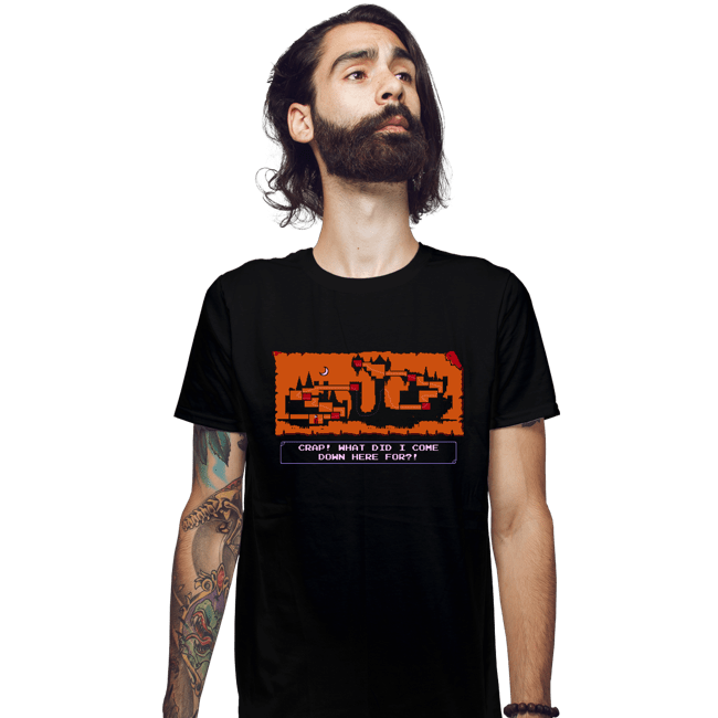 Secret_Shirts Fitted Shirts, Mens / Small / Black Forgetfulvania
