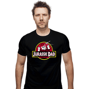 Secret_Shirts Fitted Shirts, Mens / Small / Black Jurassic Dad